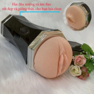 Âm đạo giả 2 đầu LUBA MINI rung rên nhiều chế độ pin sạc