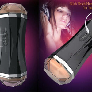 Âm đạo giả 2 đầu LUBA MINI rung rên nhiều chế độ pin sạc