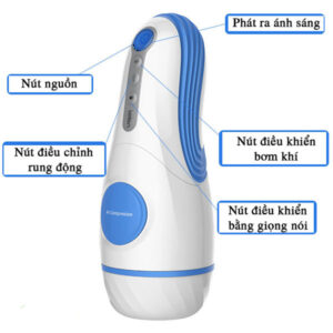 Âm đạo giả lenten AMT AirCraft Cup rung co bóp có âm thanh