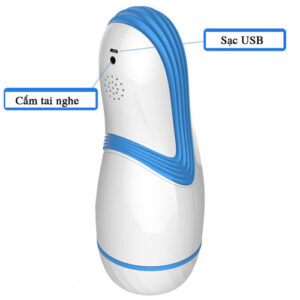 Âm đạo giả lenten AMT AirCraft Cup rung co bóp có âm thanh