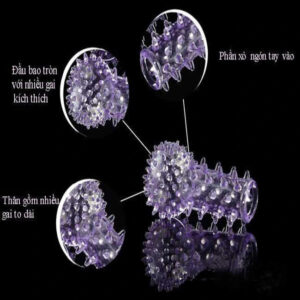 Bao cao su ngón tay đôn dên kích thích điểm G