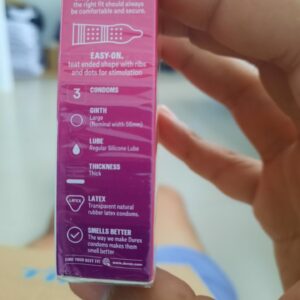 Bao cao su gân gai durex Pleasuremax hộp 12 chiếc