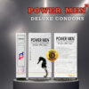 Bao cao su POWERMEN cá ngựa bạc gai kéo dài thời gian 12 bao