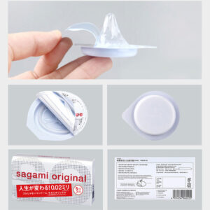 Bao cao su sagami original 0.01mỏng nhất thế hộp 5 chiếc
