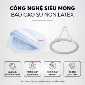 Bao cao su sagami original 0.01mỏng nhất thế hộp 5 chiếc