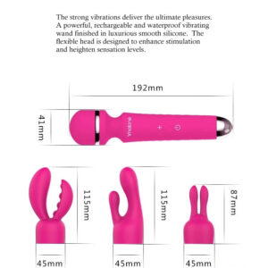 Chày rung tình yêu cao cấp nalone Rock rung 7 chế độ tỏa nhiệt