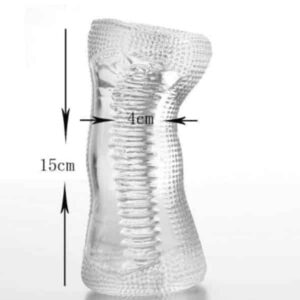 Cốc thủ dâm trong suốt cho nam đầu lớn đầu nhỏ mềm mại