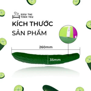 Dưa chuột Cucumber WISTONE thủ dâm nhiều chế độ rung