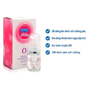 Gel bôi trơn durex play O 15ml tăng khoái cảm trơn tru khi yêu