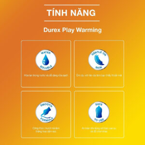 Gel bôi trơn durex Play Warming làm ấm tăng khoái cảm 100ml