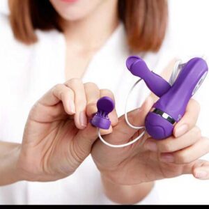 Đồ chơi bạo dâm máy rung kẹp ngực OMYSKY rung 10 chế độ