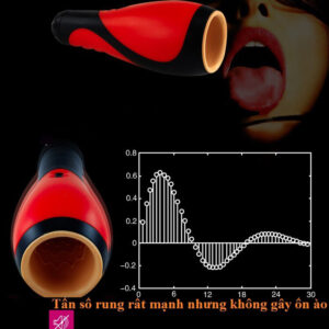 Âm đạo giả ORAL SEX LOVER mút bú bằng miệng tự động 30 kiểu rung