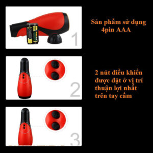 Âm đạo giả ORAL SEX LOVER mút bú bằng miệng tự động 30 kiểu rung