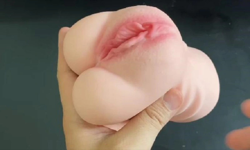 Mông giả silicone mềm mại có rung giống thật