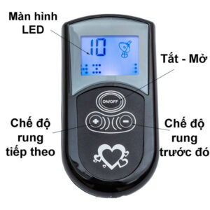 Quần lót rung C-String 10 chế độ rung có điều khiển từ xa