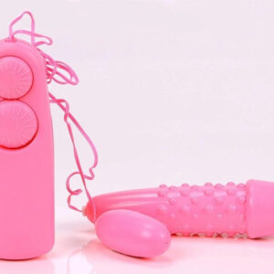 Trứng rung tình yêu gai 2 đầu rung kiểu hỏa tiễn dùng pin