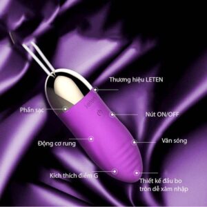 Trứng rung tình yêu MINI SAFAMI 7 tầng số pin sạc