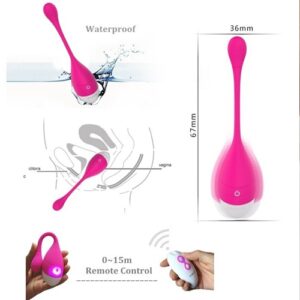 Trứng rung tình yêu Nalon Sweetie điều khiển từ xa bluetooth