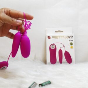 trứng rung tình yêu 2 đầu PRETTY LOVE 12 chế độ