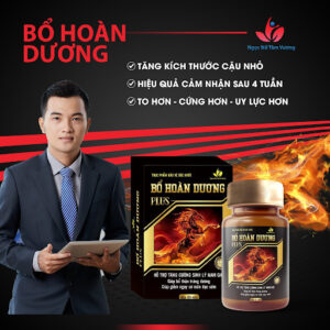 Mua 1 tặng 1-Viên bổ hoàn dương BHD PLUS X2 tăng sinh lý nam
